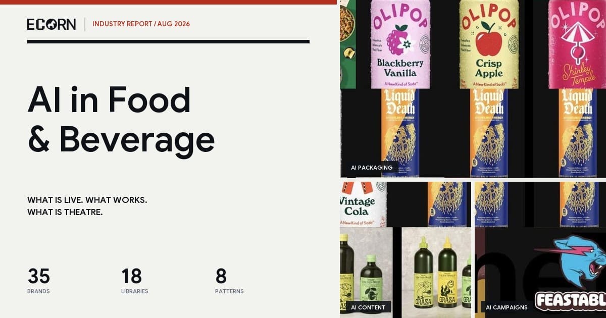 AI in Food & Beverage 2026 cover